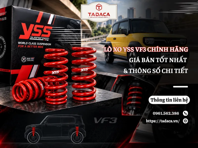 Lò Xo YSS VF3 Chính Hãng: Giá Bán & Thông Số Chi Tiết