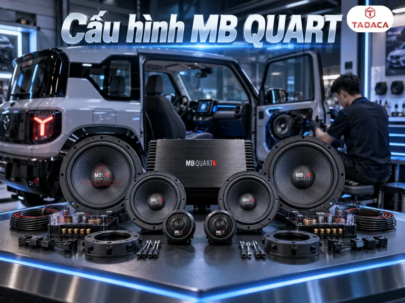 Cấu hình MB QUART cho nhu cầu nâng cấp toàn diện 