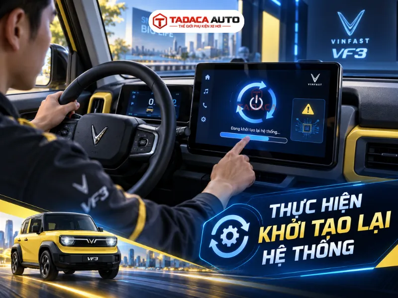 Thực hiện khởi tạo lại hệ thống trước khi kiểm tra sâu hơn