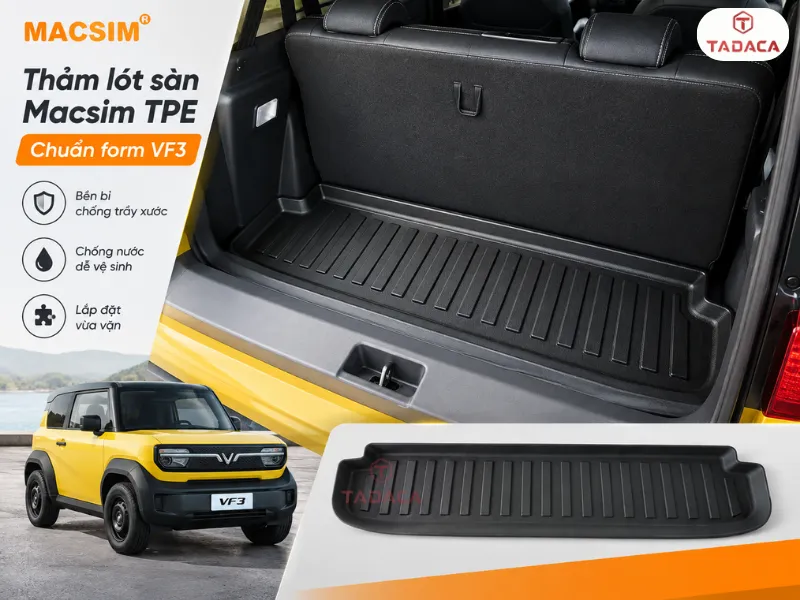 Thảm lót sàn Macsim TPE chuẩn form VF3