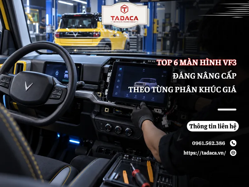 Top 6 Màn Hình VF3 Đáng Nâng Cấp Theo Từng Phân Khúc Giá