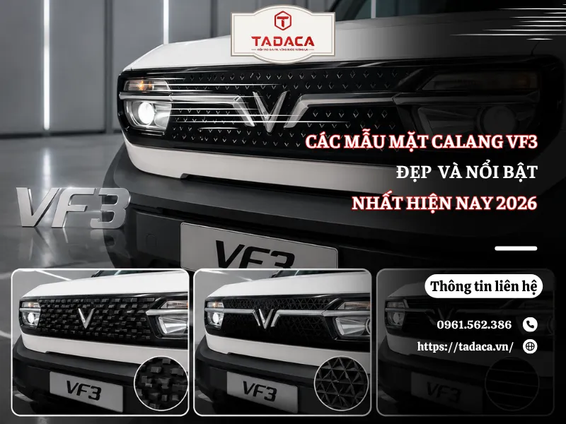 Tổng Hợp Các Mẫu Mặt Calang VF3 Đẹp Nhất Hiện Nay 2026