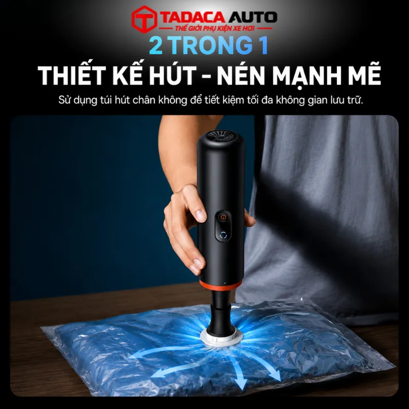 Sản phẩm đi kèm đầu hút bụi và đầu thổi bụi