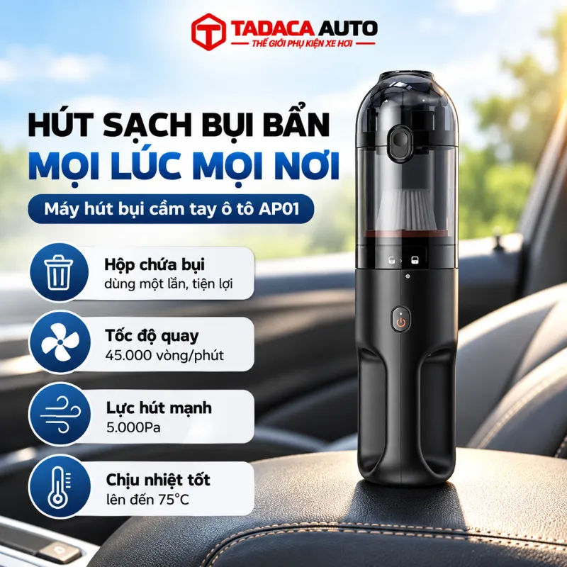 Máy hút bụi cầm tay Baseus AP01 handy