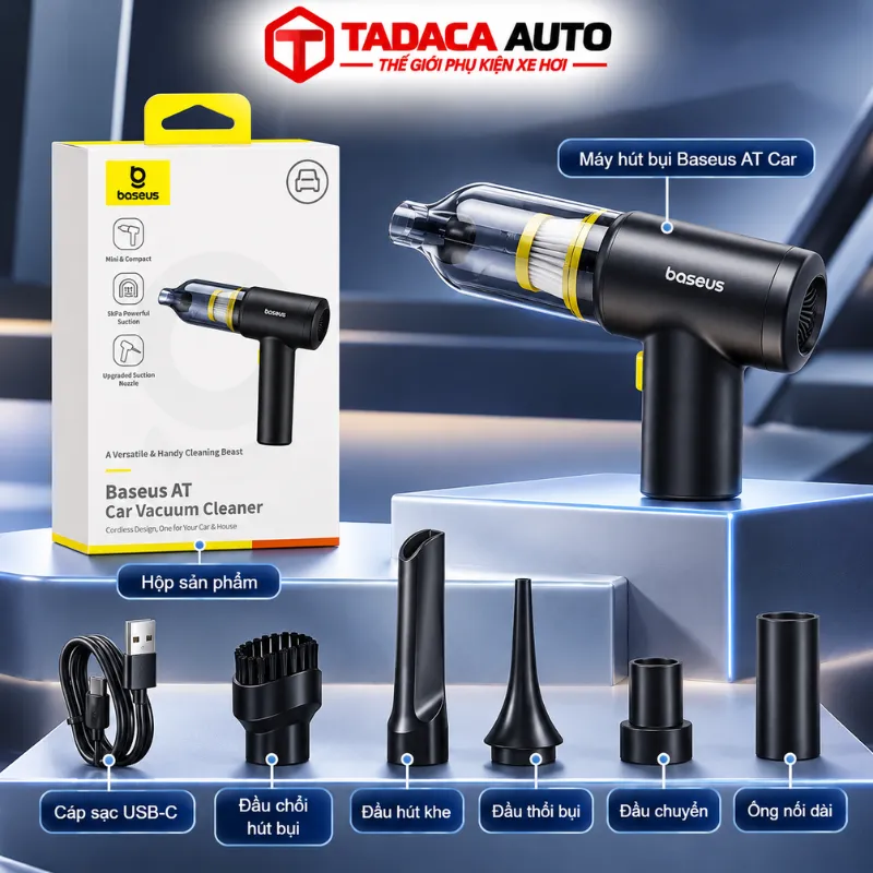 phụ kiện máy hút bụi cầm tay Baseus AT Car