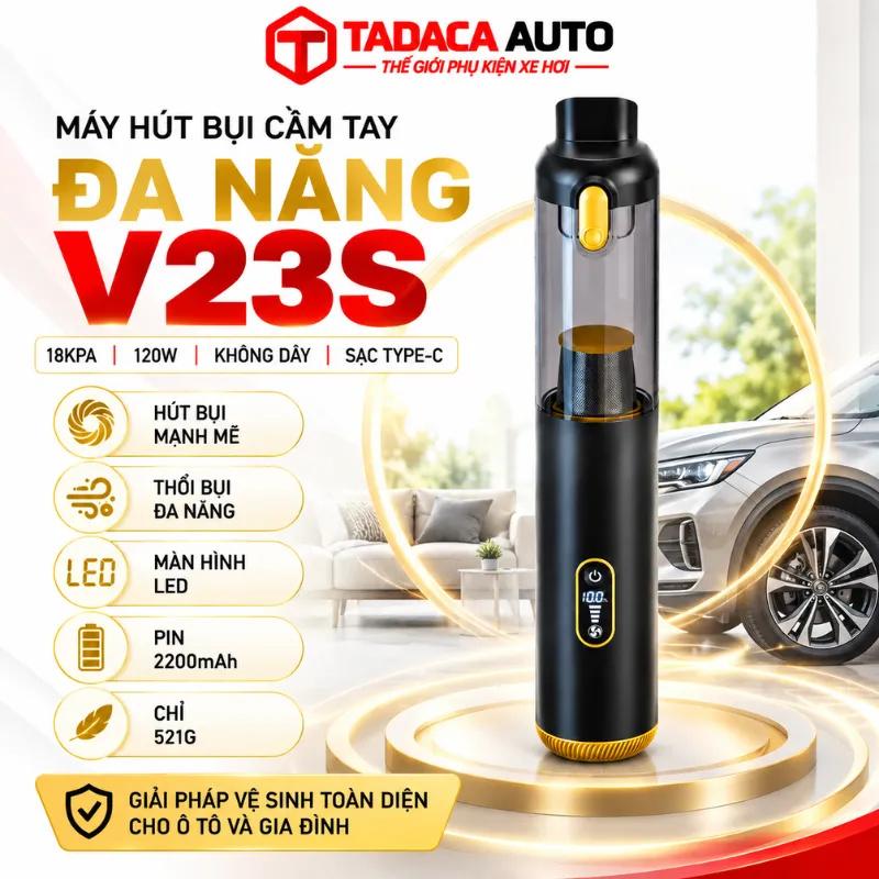 Thông tin sản phẩm máy hút bụi không dây Mini V23S