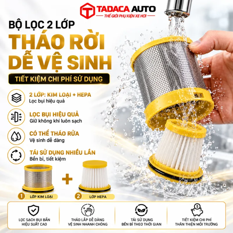 Vệ sinh bộ lọc định kỳ