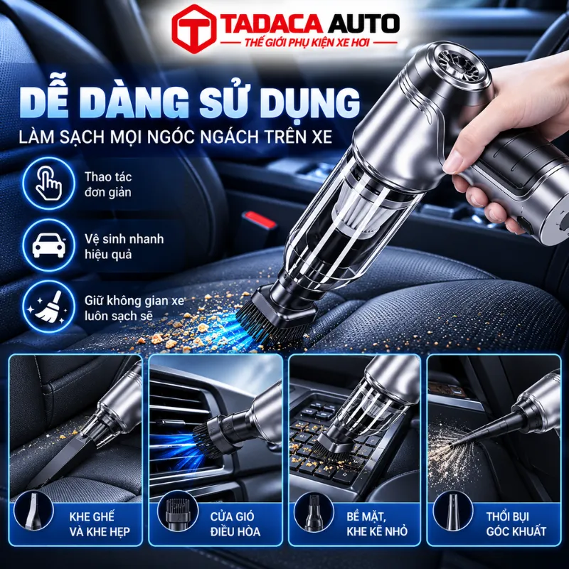 Hướng dẫn sử dụng máy hút bụi không dây Suitu ST-6645