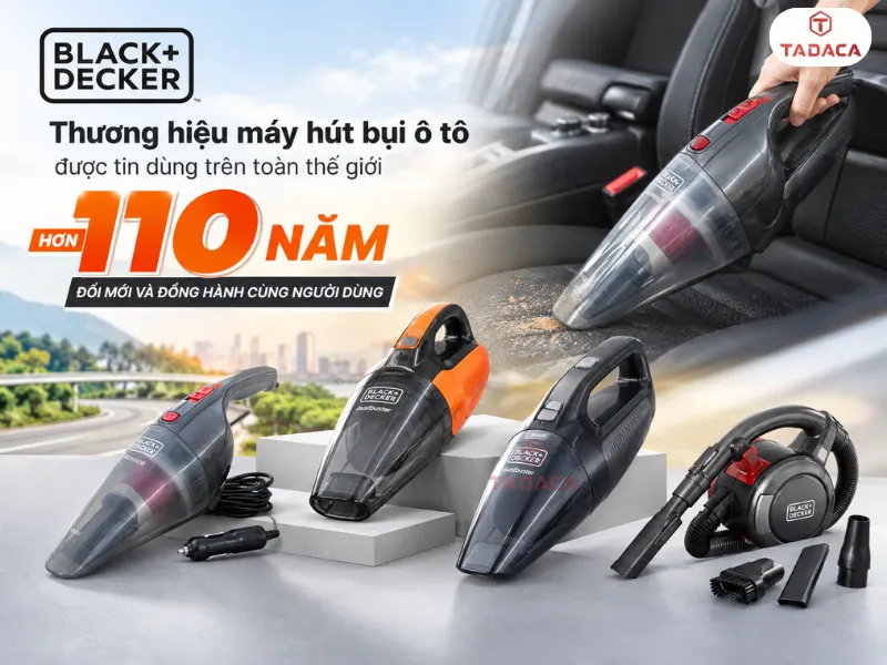 Thương hiệu Máy hút bụi ô tô Black Decker