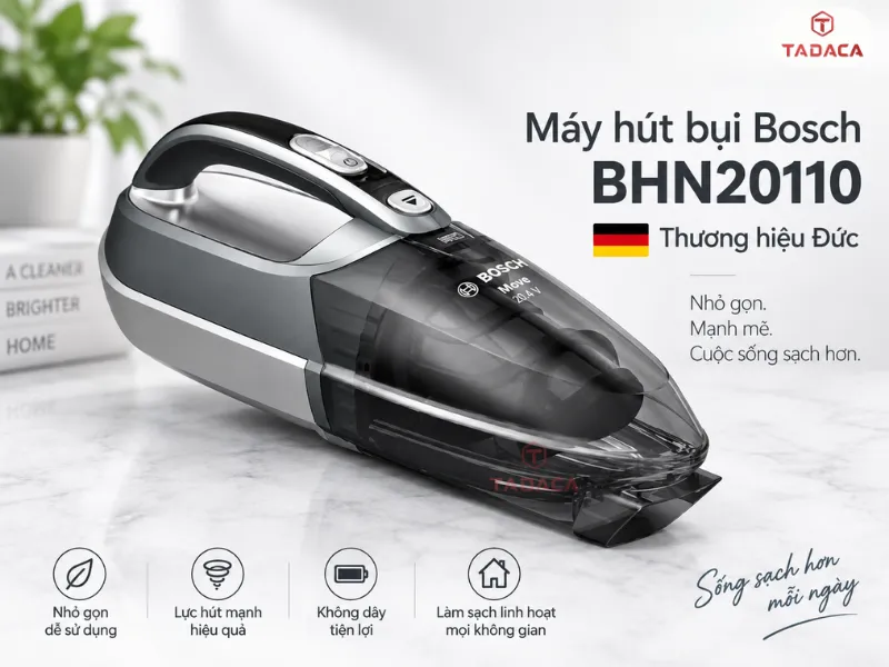 Thương hiệu Đức uy tín, độ bền vượt trội so với máy mini giá rẻ