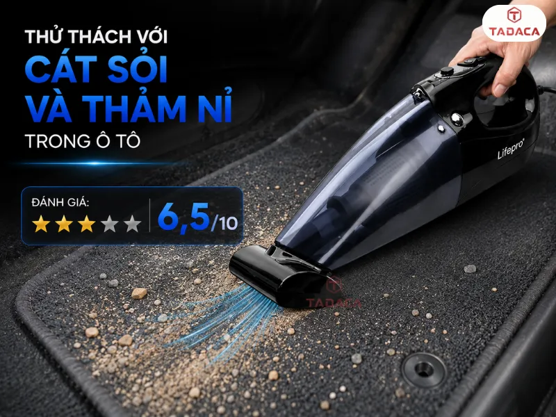 Thử thách với cát sỏi và thảm nỉ