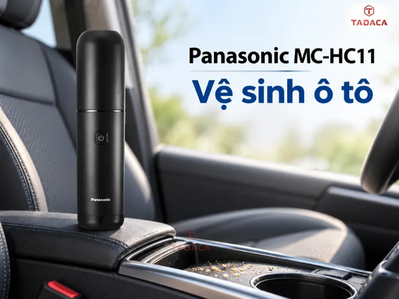 Panasonic MC-HC11 gọn nhẹ tiện vệ sinh ghế và thảm xe
