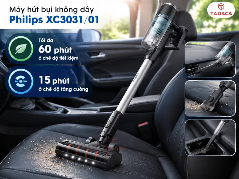 Máy hút bụi không dây Philips XC3031/01