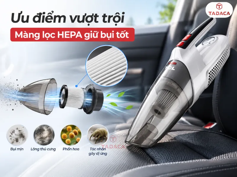 Những hạn chế của lực hút 4000Pa