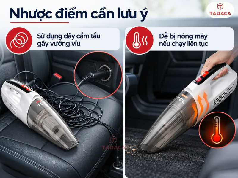 Nhược điểm cần lưu ý