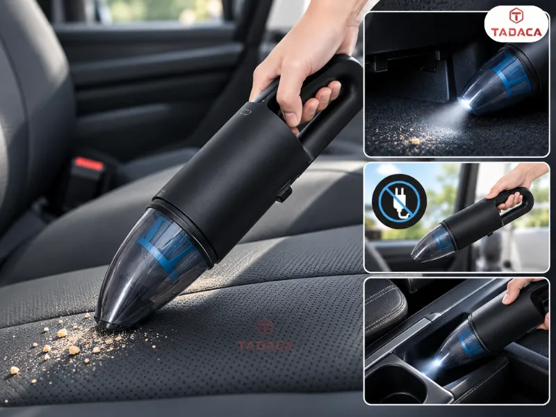 Thiết kế không dây linh hoạt kết hợp đèn LED tiện lợi