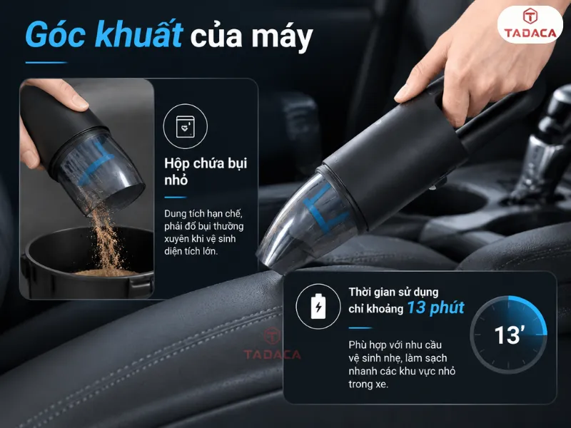 Góc khuất thực tế của người mua sau khi sử dụng máy hút bụi ô tô Xiaomi Cleanfly FVQ 