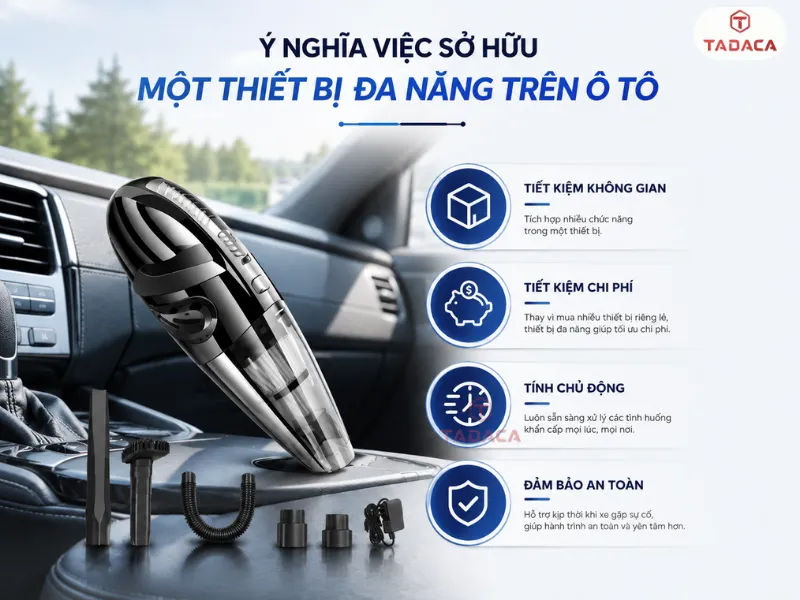 Giải đáp ý nghĩa việc sở hữu một thiết bị đa năng trên ô tô