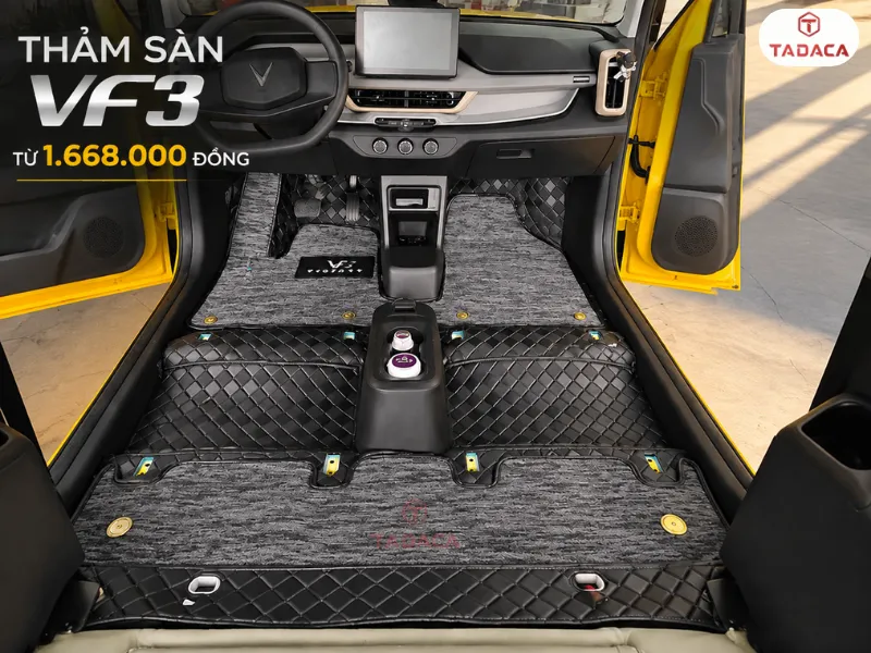 Thảm sàn VF3 từ 1.668.000 đồng