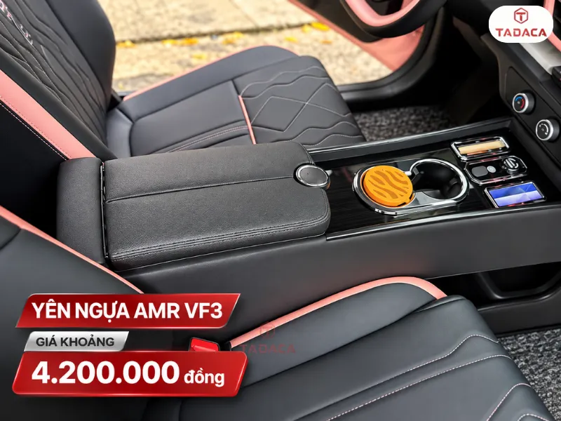 Yên ngựa AMR VF3 giá khoảng 4.200.000 đồng