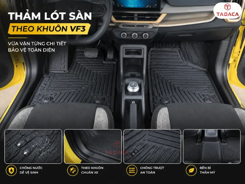 Thảm lót sàn theo khuôn VF3