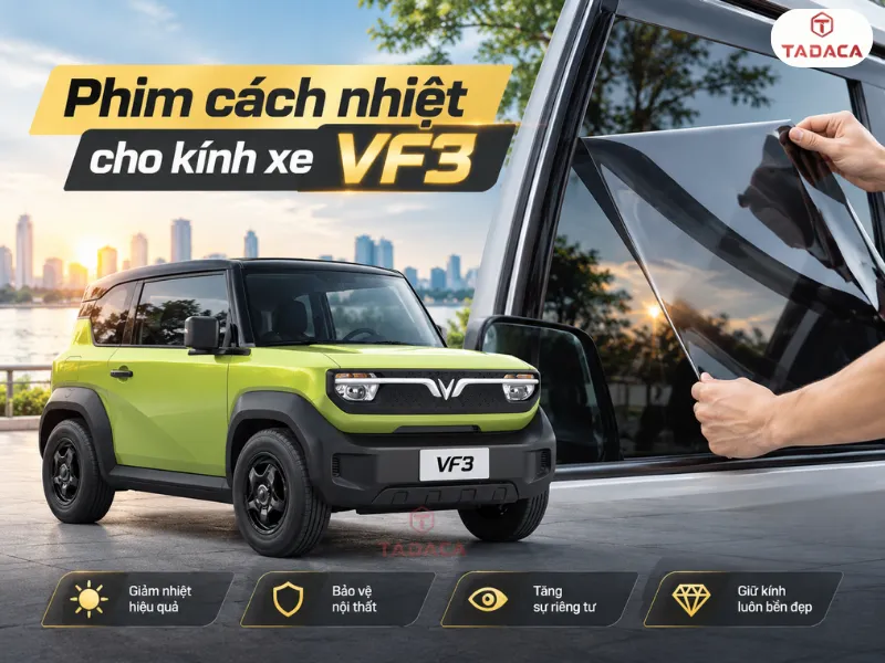Phim cách nhiệt cho kính xe