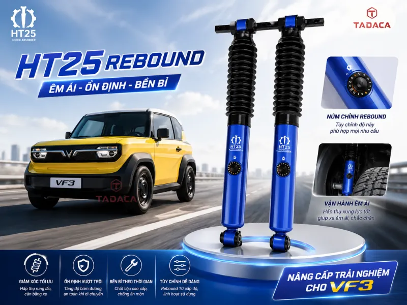 phuộc vf3 HT25 Rebound