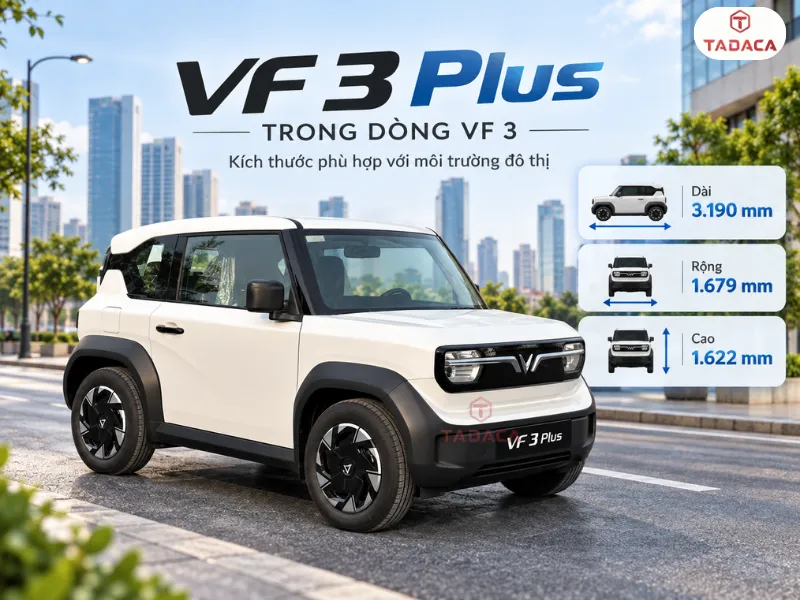 Kích thước phù hợp với môi trường đô thị