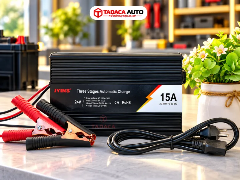 Những lưu ý khi chọn bộ sạc 24V 15A