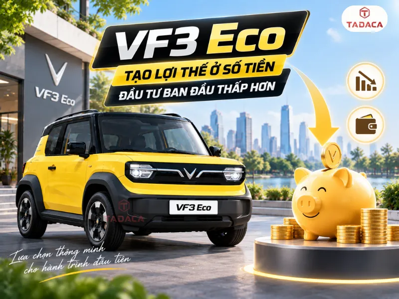 VF3 Eco chi phí thấp hơn