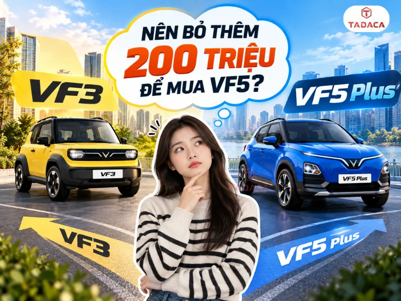 Lựa chọn VF3 hay VF5 theo nhu cầu sử dụng