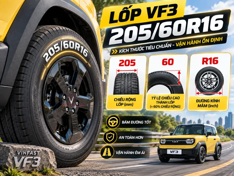 Lốp v3 205/60R16