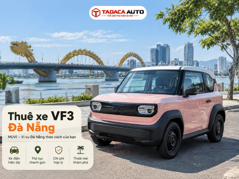 Thuê xe VF3 Đà Nẵng MUVI