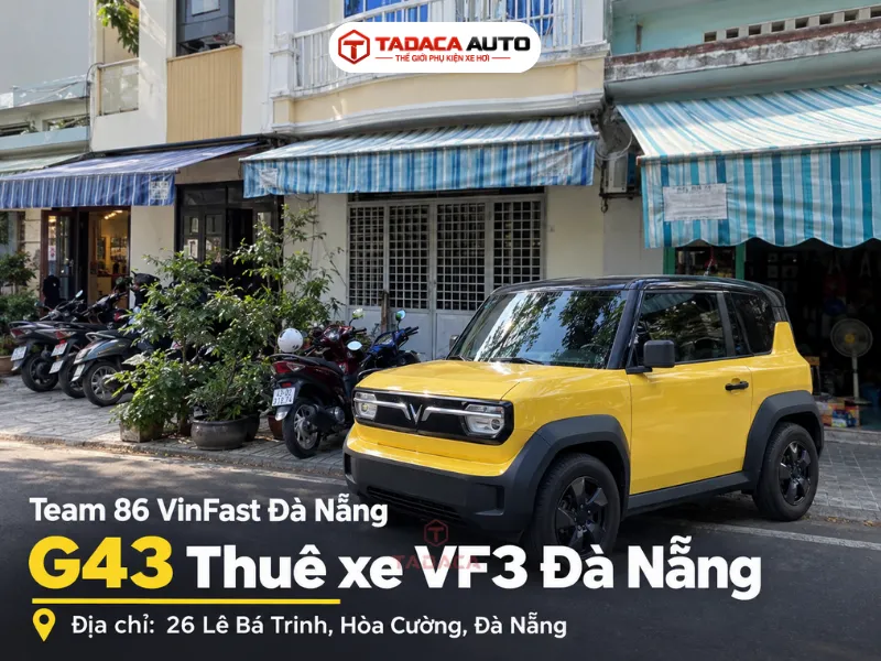 G43 Thuê xe VF3 Đà Nẵng