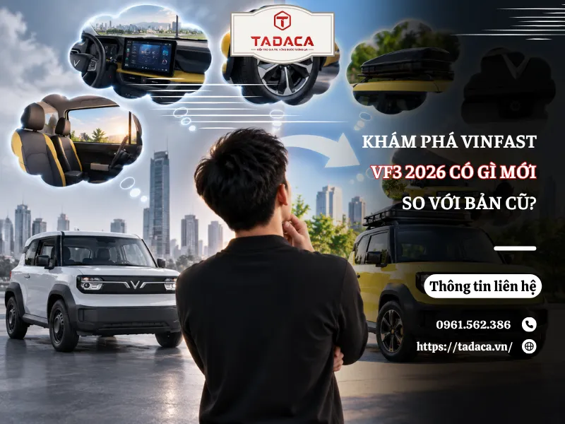 Khám Phá VinFast VF3 2026 Có Gì Mới So Với Bản Cũ?
