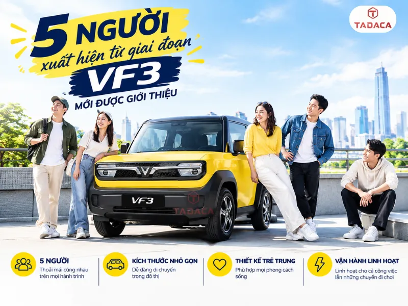 Thông tin 5 người xuất hiện từ giai đoạn VF3 mới được giới thiệu