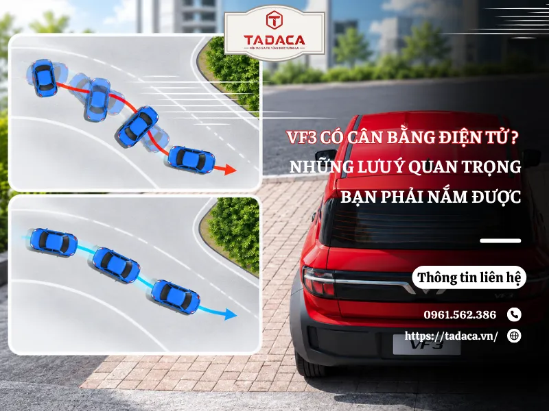 VF3 Có Cân Bằng Điện Tử Không? Những Lưu Ý Quan Trọng
