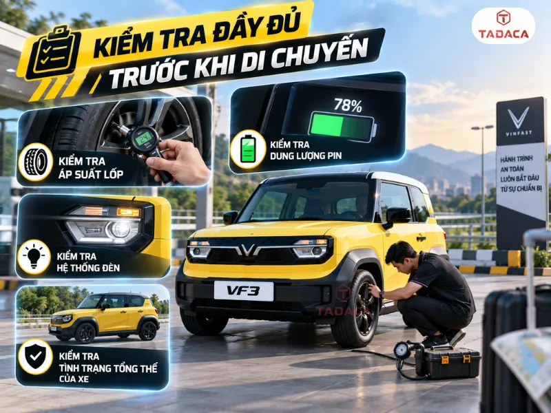 Kinh nghiệm giúp VF3 chạy cao tốc an toàn và tiết kiệm pin