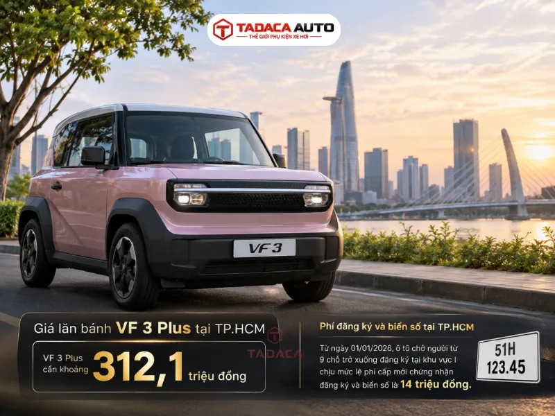 Phí đăng ký và biển số tại TP.HCM