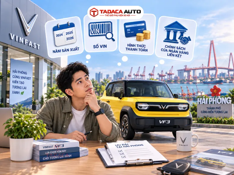 Ưu đãi mua VF3 tại Hải Phòng