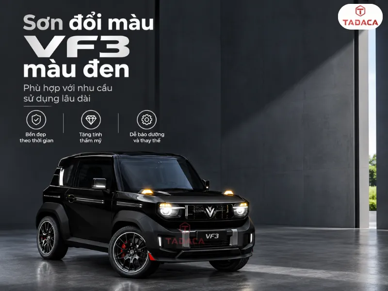 Sơn đổi màu đen phù hợp với nhu cầu sử dụng lâu dài