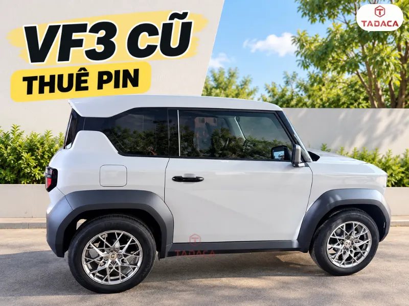 VF3 cũ thuê pin vẫn có thể xuất hiện trên thị trường