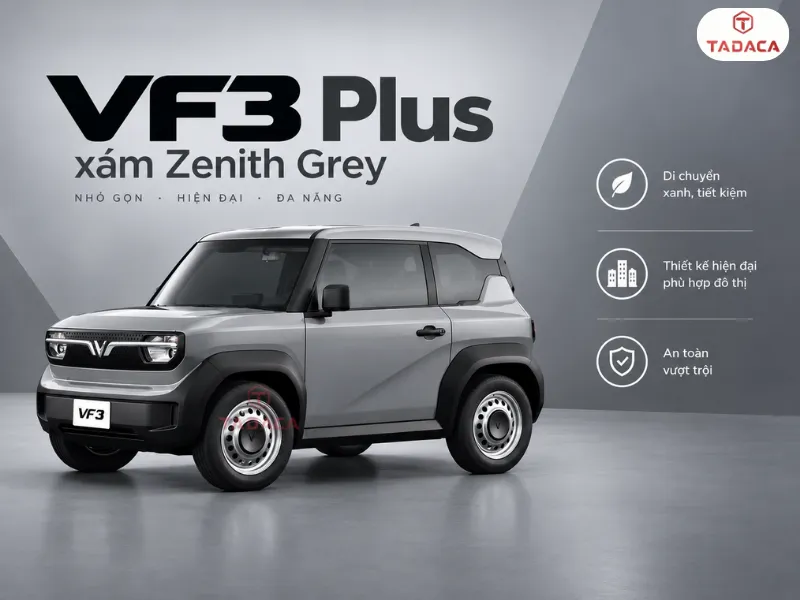 Giữ màu xám làm nền giúp xe dễ nâng cấp về sau