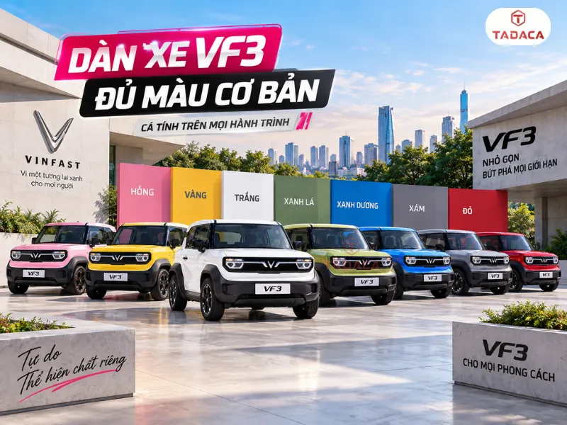 Phân biệt năm VF 3 ra mắt và năm mở bán 