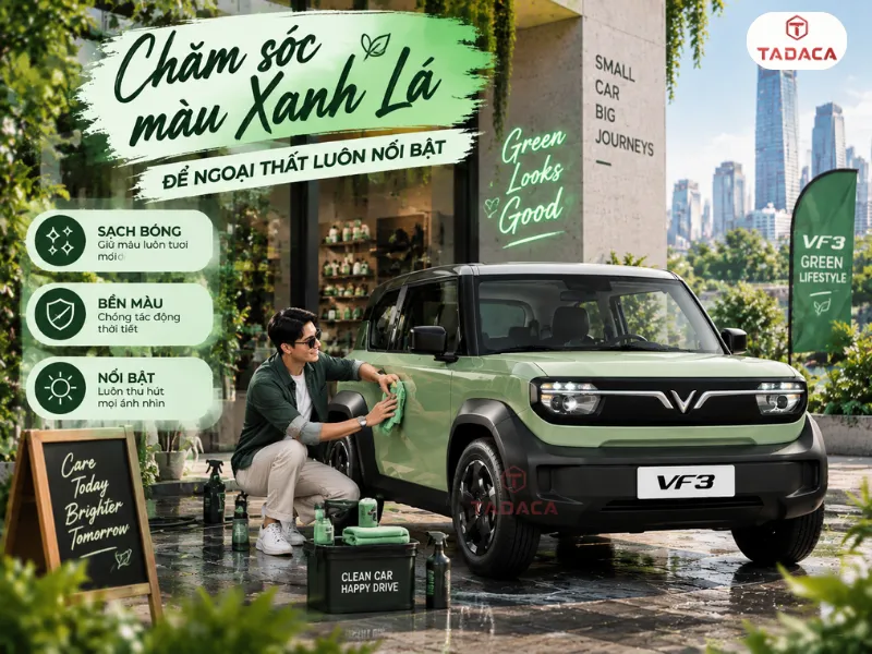 Chăm sóc màu xanh lá để ngoại thất luôn nổi bật