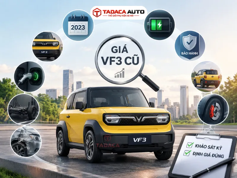 Những yếu tố làm giá xe VF3 cũ chênh lệch