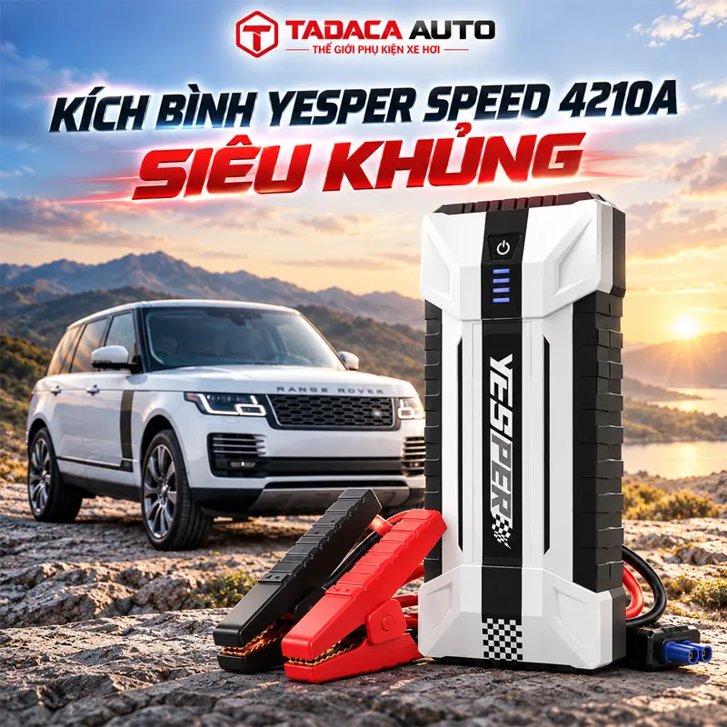 Kích bình ắc quy Yesper Speed 4120A