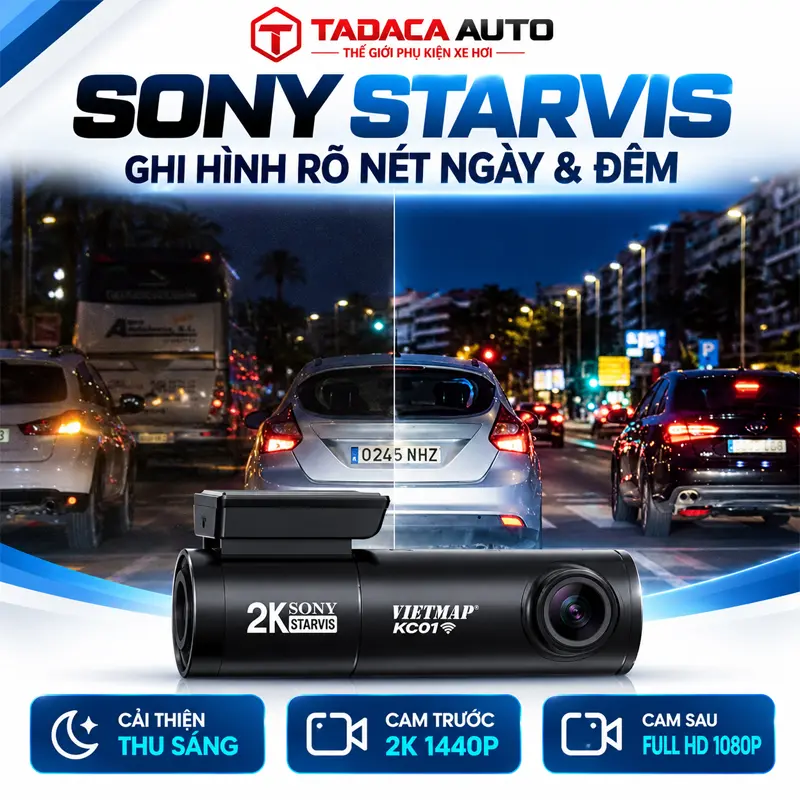 Cảm biến Sony Starvis hỗ trợ ghi hình rõ nét ngày và đêm
