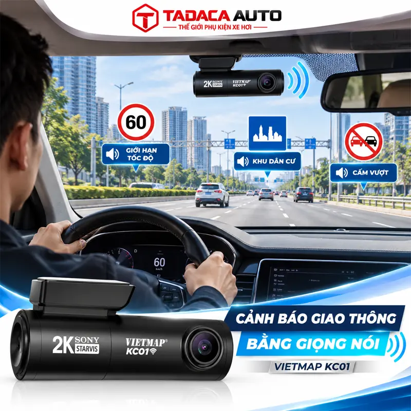 Cảnh báo giao thông bằng giọng nói, hỗ trợ kiểm soát tốc độ 