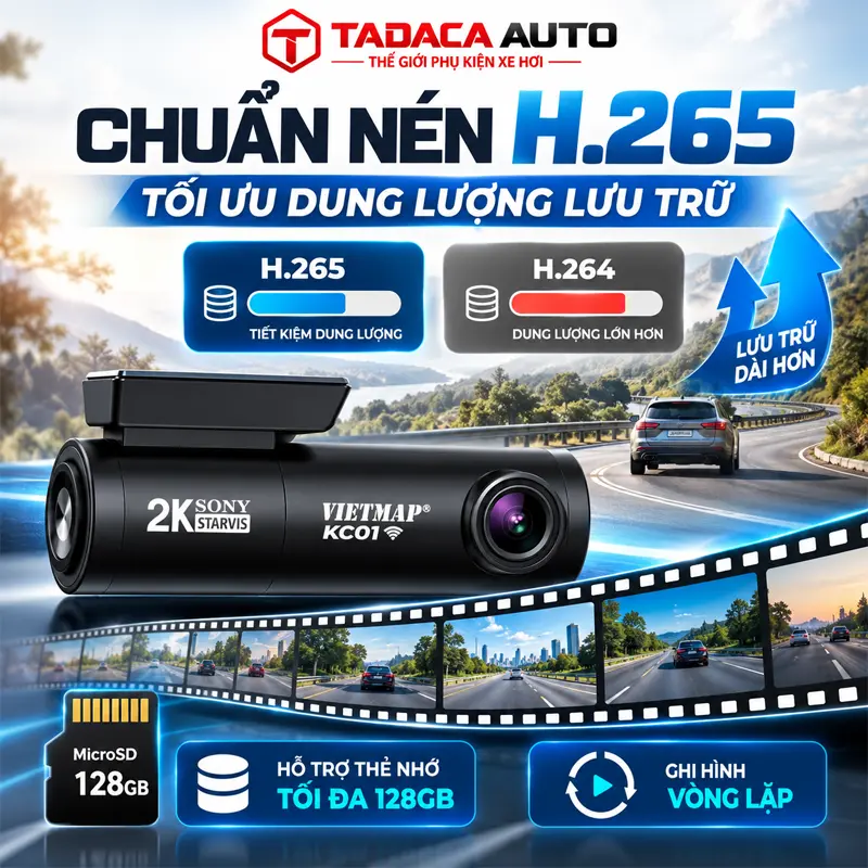 Camera Hành Trình Vietmap KC01-8